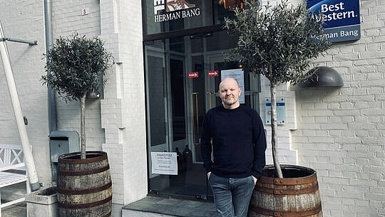 Hotel Herman Bang i Frederikshavn er en af de 8 virksomheder som har modtaget støtte fra Omstillingspuljen